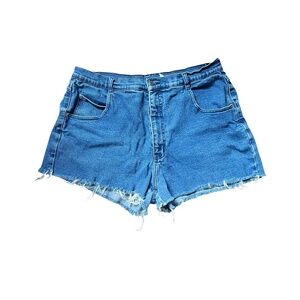 Vintage Cherokee Plus-Size Denim Cut-Off Shorts